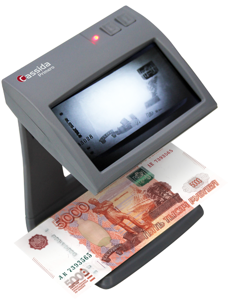 Детектор банкнот Cassida Primero 