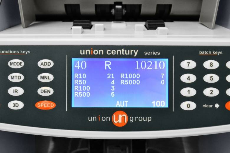 Счетчик банкнот UNION Century Value 
