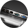 Сенсорный терминал Wintec Anypos80 15", 8055A, Intel Celeron J1900, DDR3 4 Гб, SSD mSATA 64 Гб, Черный, Ридер 