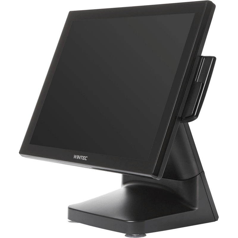 Сенсорный терминал Wintec Anypos80 15", 8055A, Intel Celeron J1900, DDR3 4 Гб, SSD mSATA 64 Гб, Черный, Ридер 