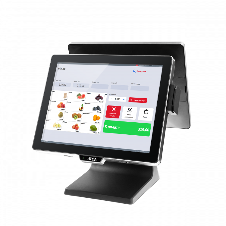 POS-комплект АТОЛ Selfie артикул 62046 POS-комплект АТОЛ Selfie 15 (с ОС, ПО Frontol Тариф