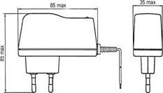 Блок питания ИЭС  14,4 В 0,8 А артикул 0021-1616                  