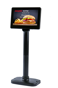 Дисплей покупателя АТОЛ PD-7000, USB, LCD 800*600, черный
