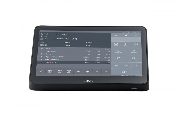 POS-терминал АТОЛ Optima V7 Lite Windows 10 IoT артикул 59459                  