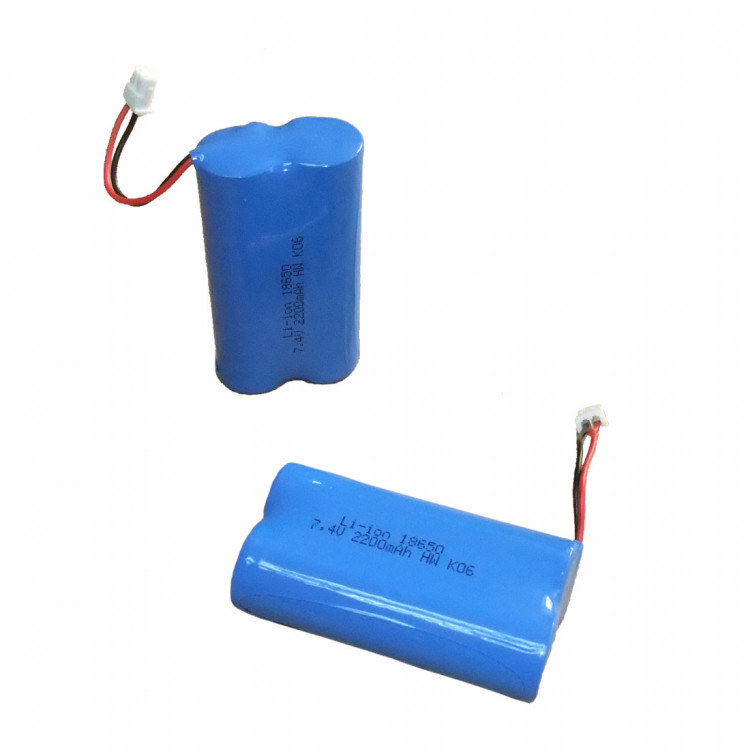 Аккумуляторная сборка 2 элемента 18650 2200 mAh 7.4V для Атол-90Ф артикул 35422                  
